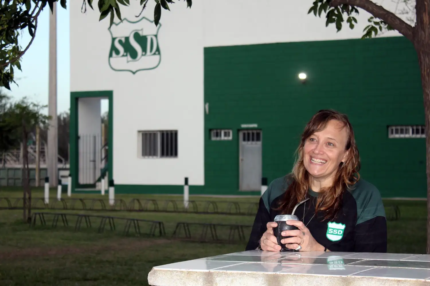 La presidenta de Sociedad Sportiva Devoto, Laura Pilliez.