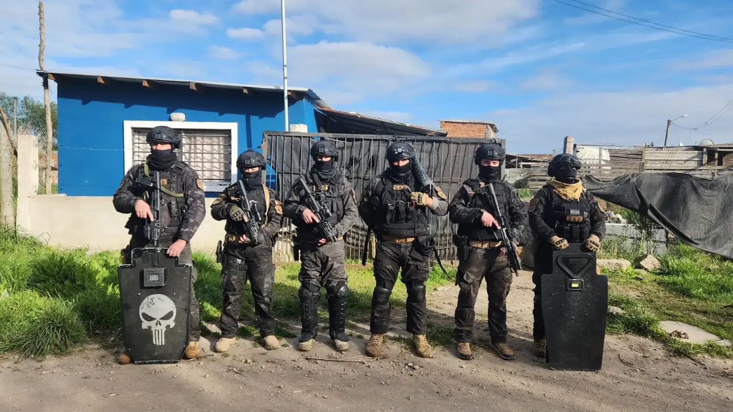 Dos allanamientos fueron realizados por las Fuerzas de Seguridad.
