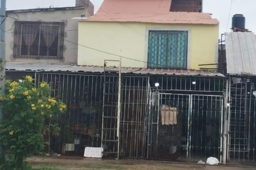 La casa donde ocurrió el femicidio