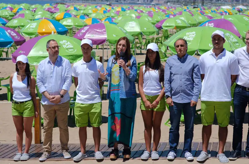 Vidal inauguró las playas públicas: "Tenemos la mejor expectativa"