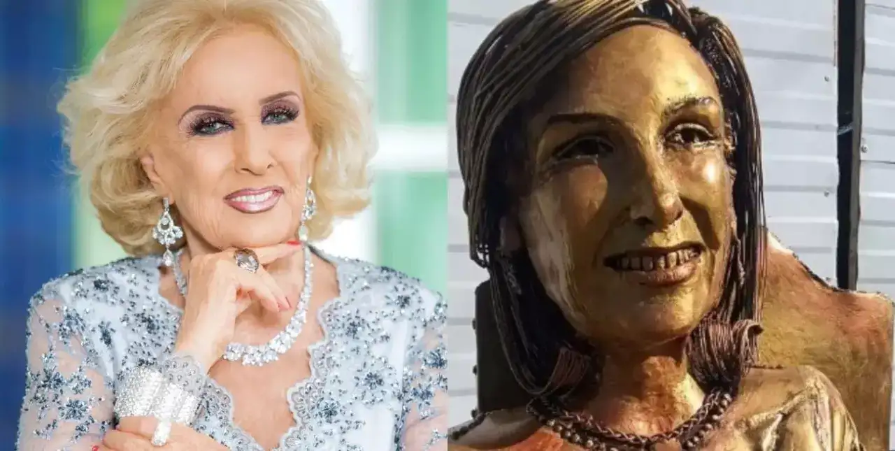 Mirtha Legrand tiene su propia escultura en Villa Cañás