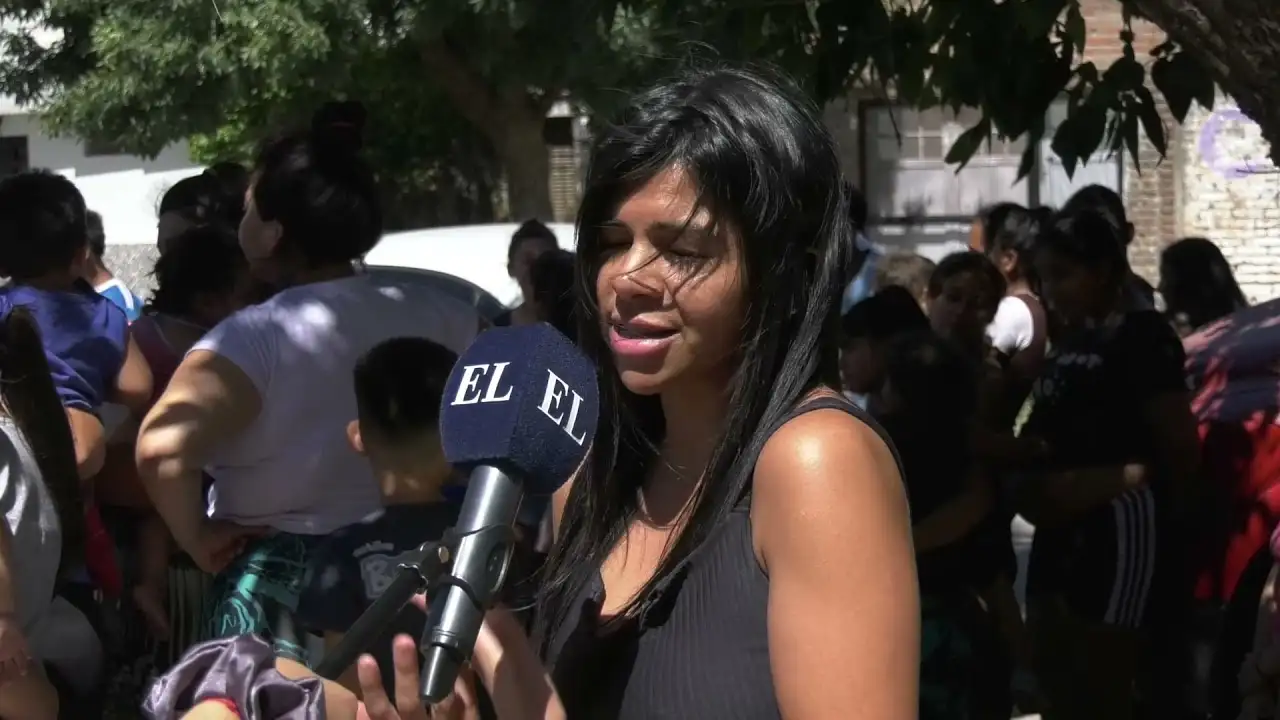 Tareas de voluntariado en barrio San Agustín