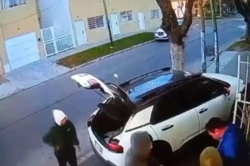 Todo quedó filmado.