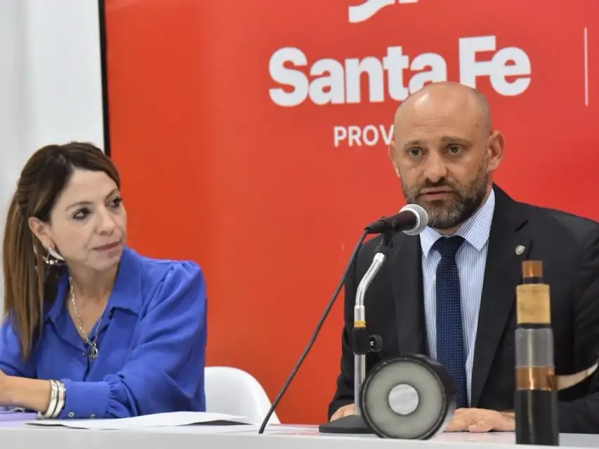 Gustavo Puccini, ministro de Desarrollo Productivo de la Provincia de Santa Fe.