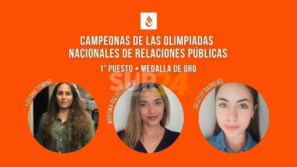 Martina Baldo Duarte, medalla de oro en las Olimpiadas de Relaciones Públicas