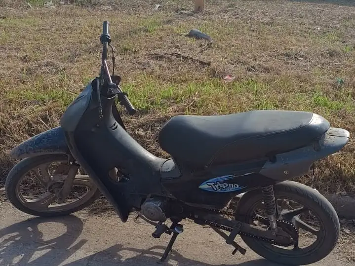 Secuestran moto sin papeles en operativo de saturación