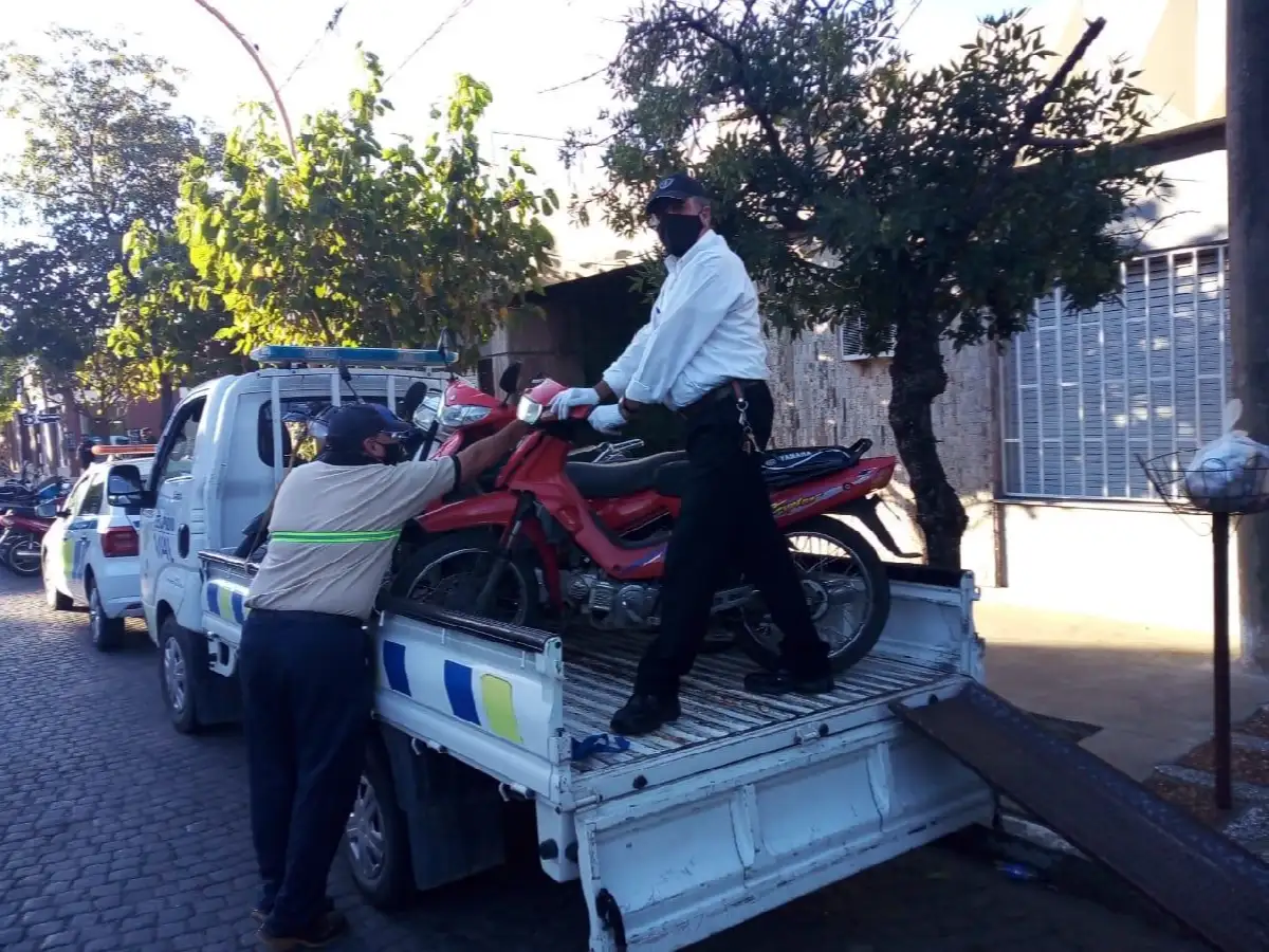 Secuestraron 38 motos en nuevo control de tránsito