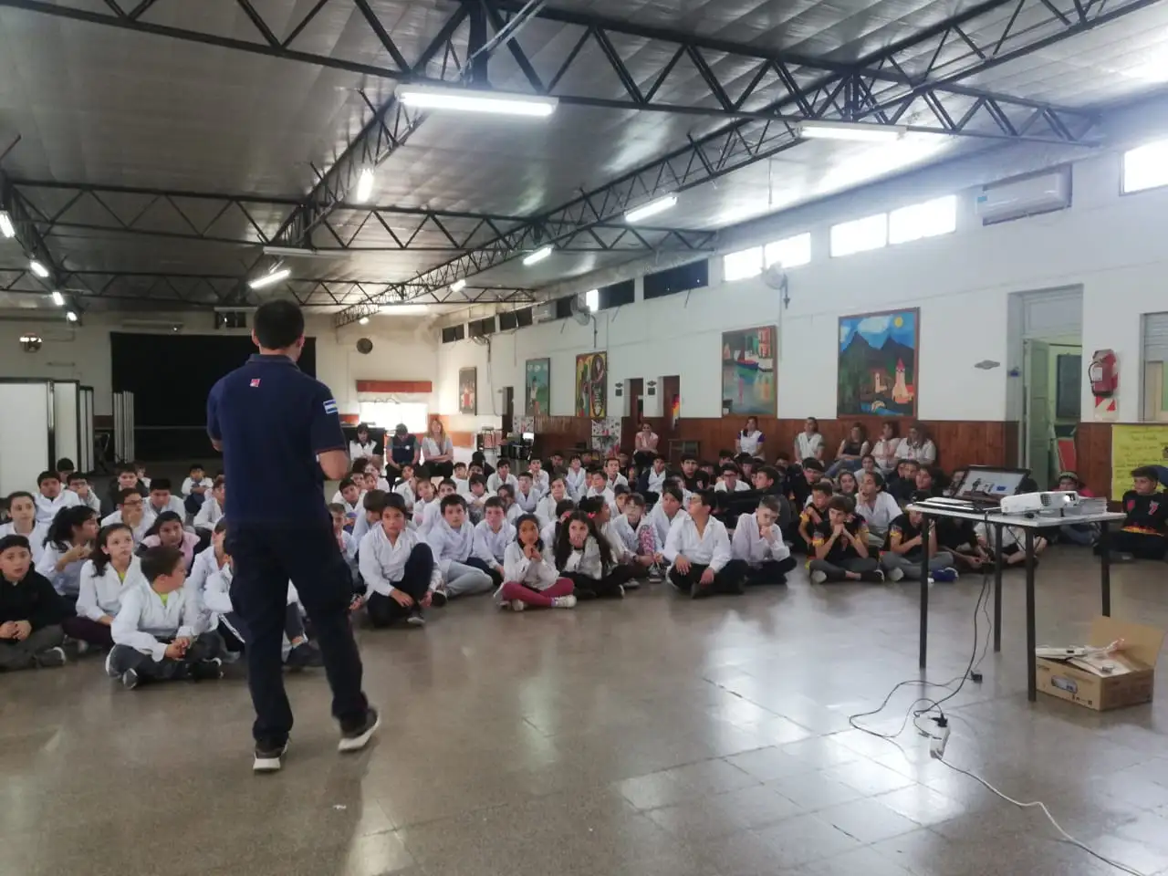 Orgullo de Sancti Spiritu: Bomberos capacitó a más de 600 chicos en prevención de incendios