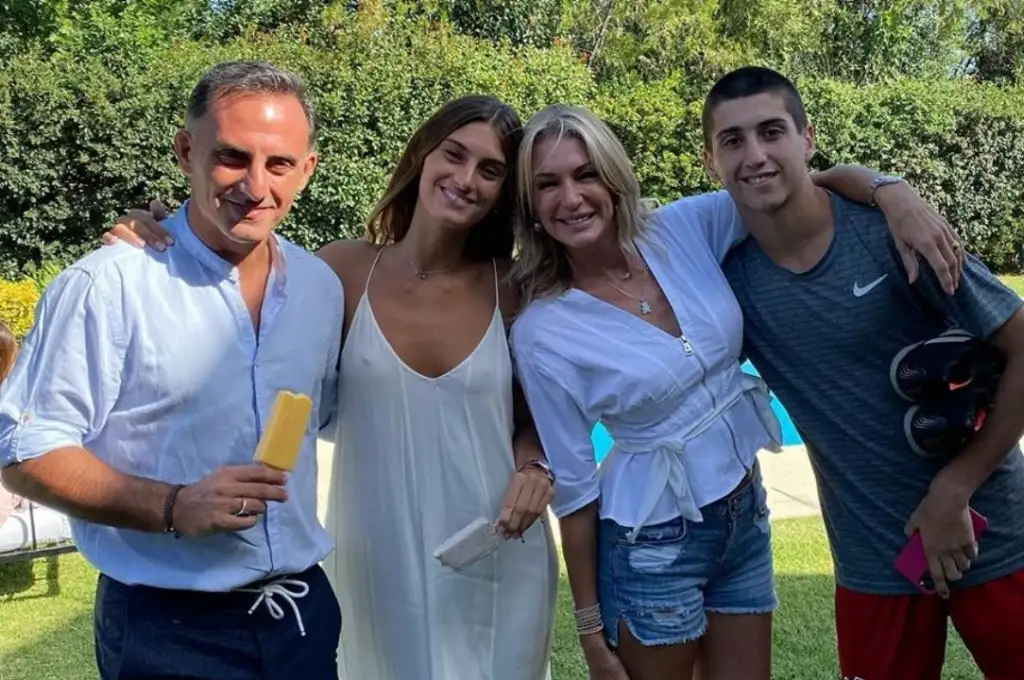 La familia Latorre se vacuno contra el Covid en Miami