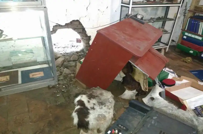 Robo y destrozos en la Reducción Nuestra Señora del Pilar