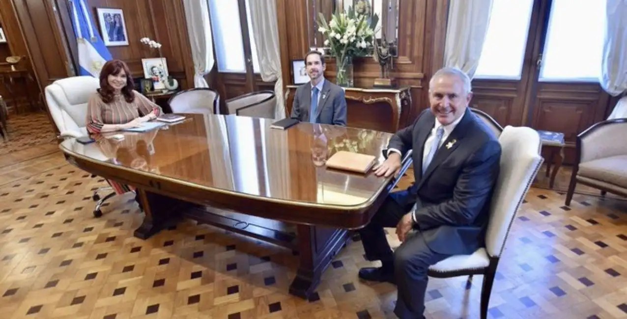 Cristina Kirchner se reunió con el embajador de EEUU
