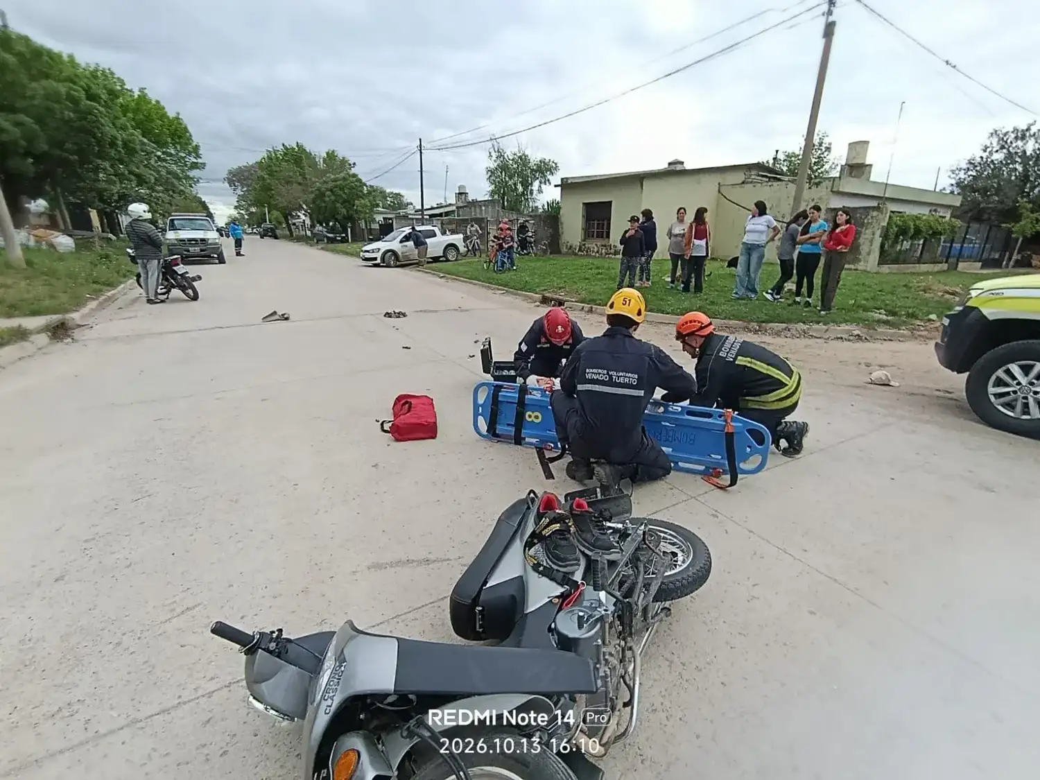 Crédito: Bomberos de Venado Tuerto.
