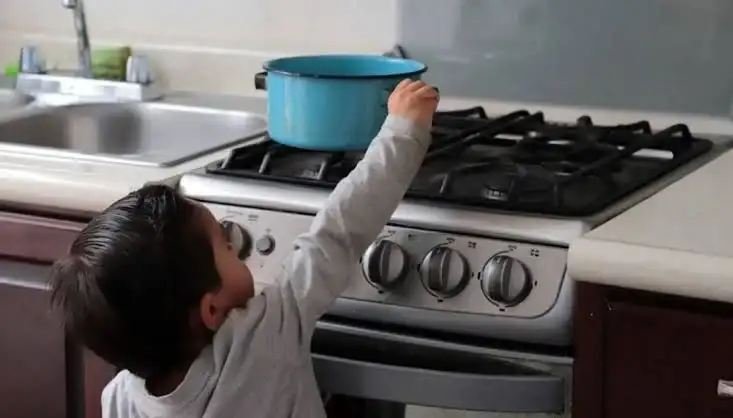 La cocina es uno de los lugares donde ocurren más accidentes.