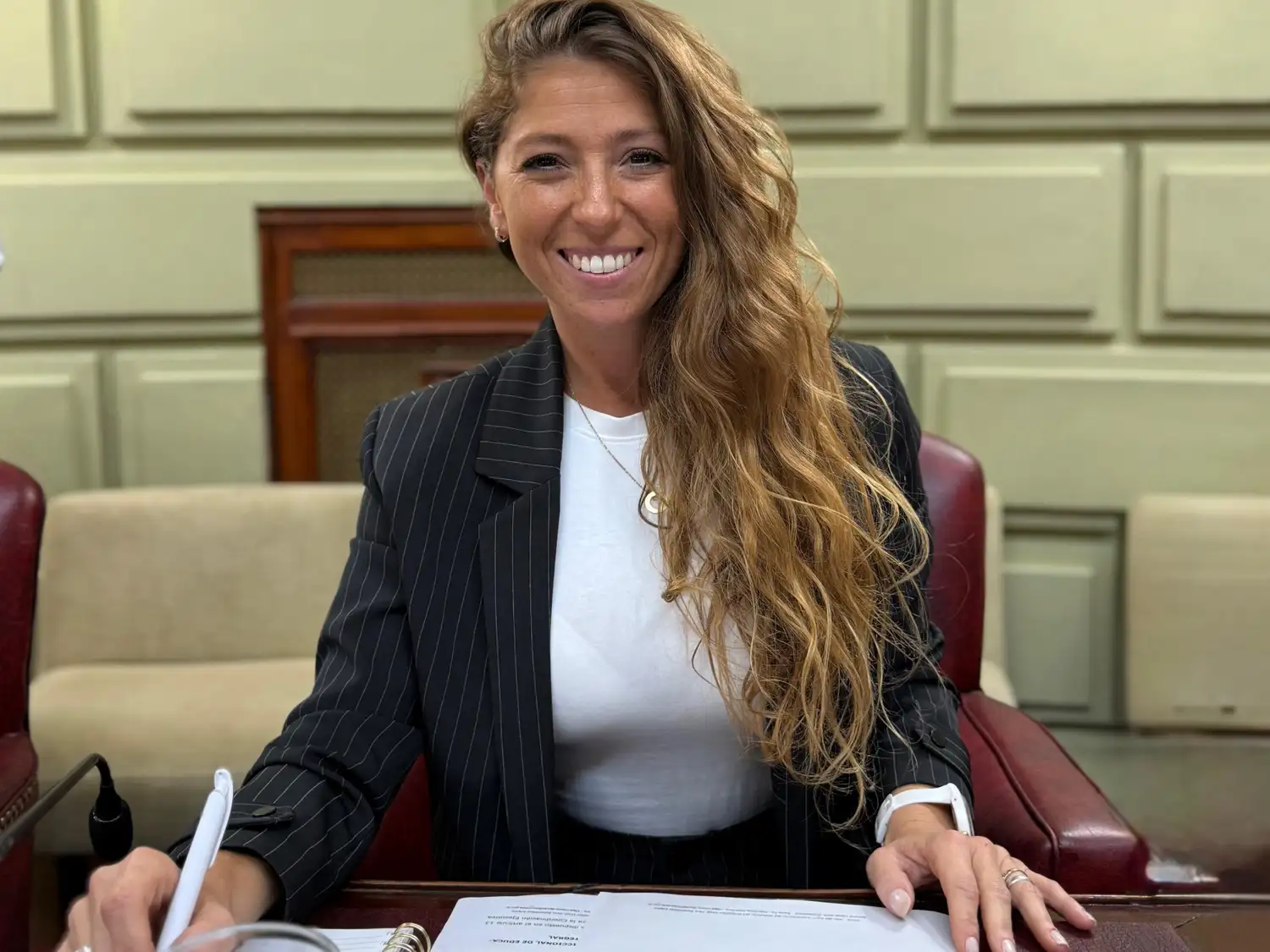 Diputada provincial Sofia Galnares