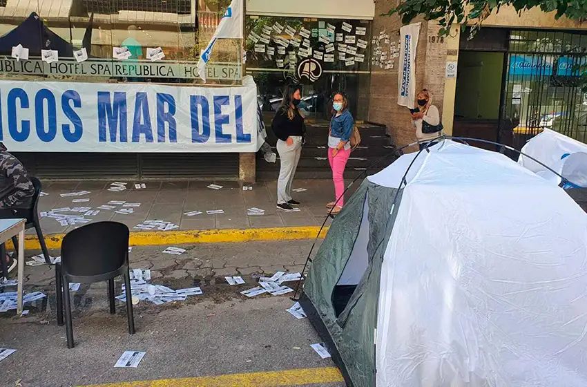 AEHG repudió la manifestación de UTHGRA: "La metodología empleada por el gremio agravia a la ciudad"