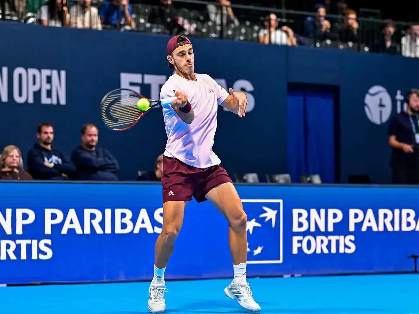 Francisco Cerúndolo avanzó a las semifinales del ATP 250 de Bruselas