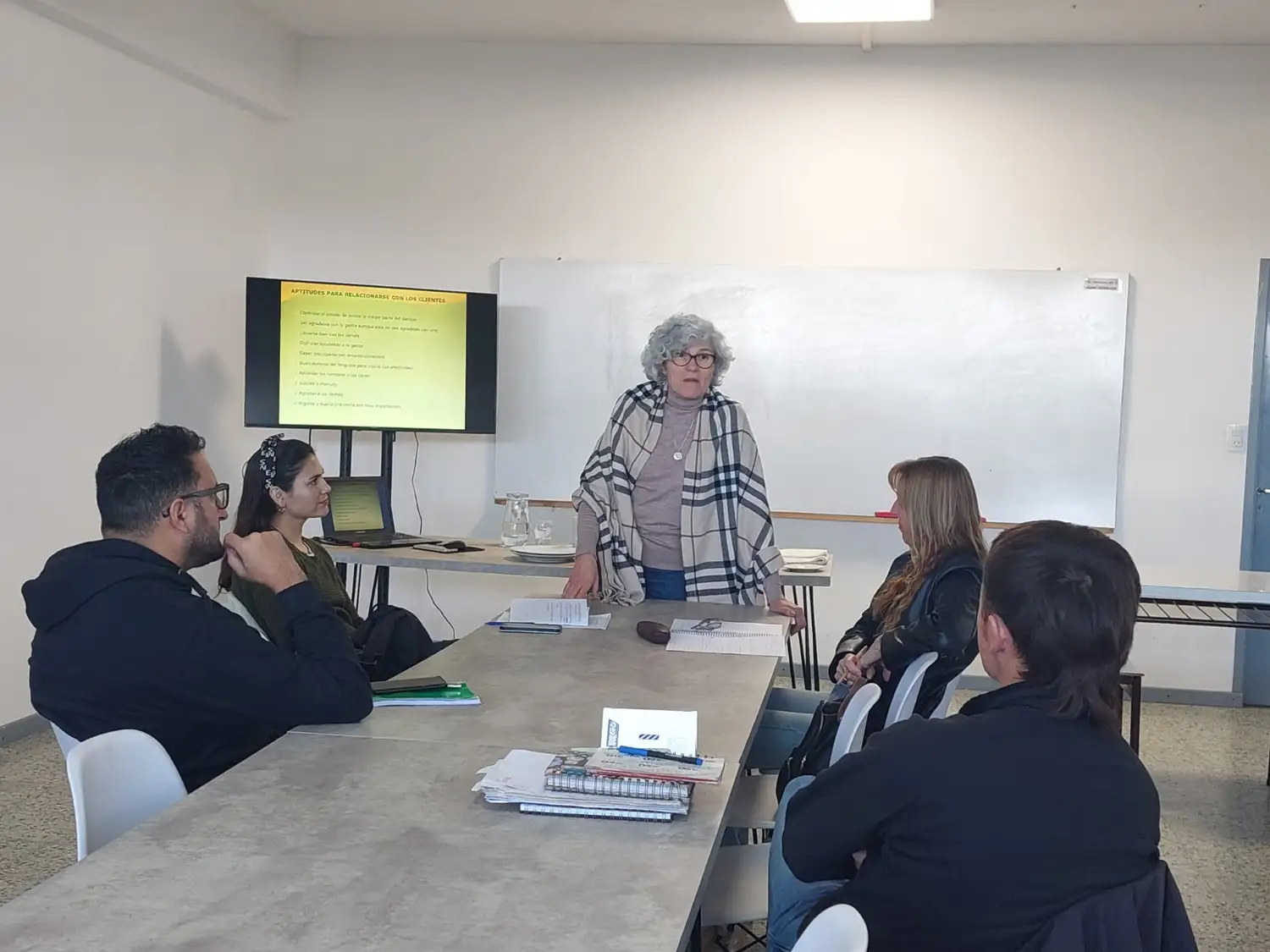 Las capacitaciones son presenciales y tienen una duración de dos horas.