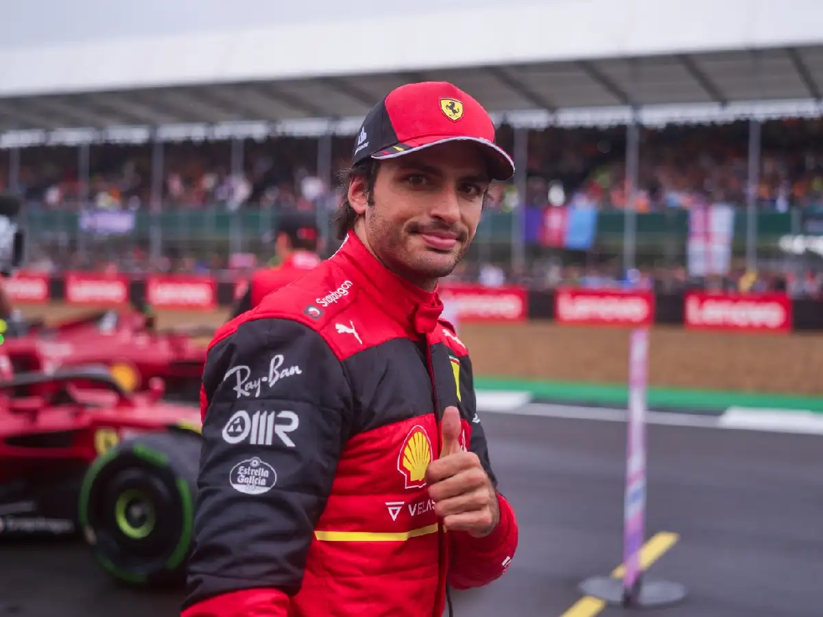 Sainz obtuvo su primera “pole position” 
