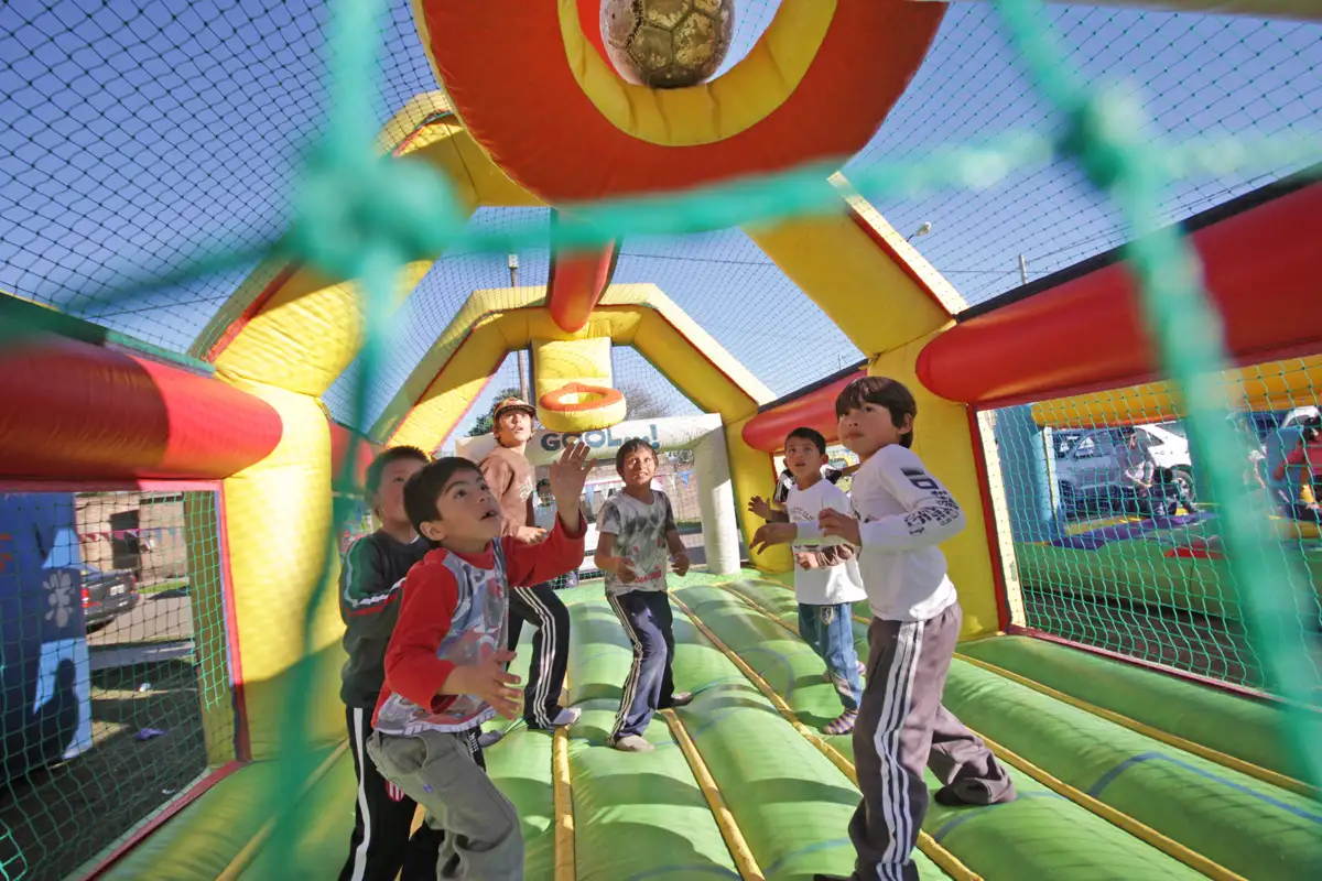 Tarde de diversión en Estación Mitre y el Polideportivo La Tablada