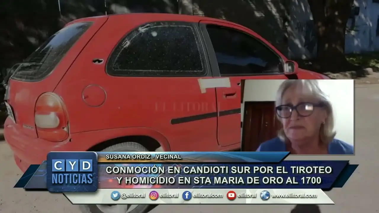 Conmoción en Candioti Sur por el tiroteo y homicidio en Sta Maria de Oro al 1700
