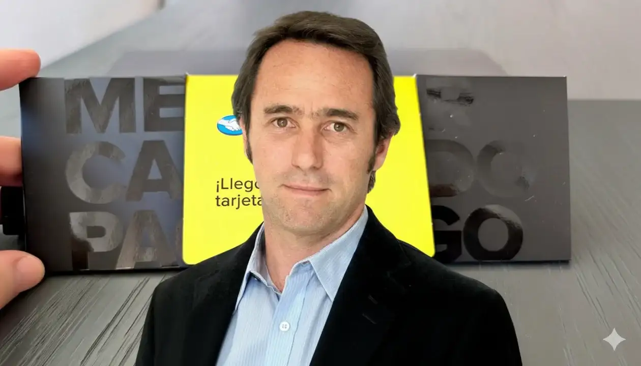 La tarjeta de crédito de Mercado Pago ya se está entregando, y la recibió el propio Marcos Galperín.