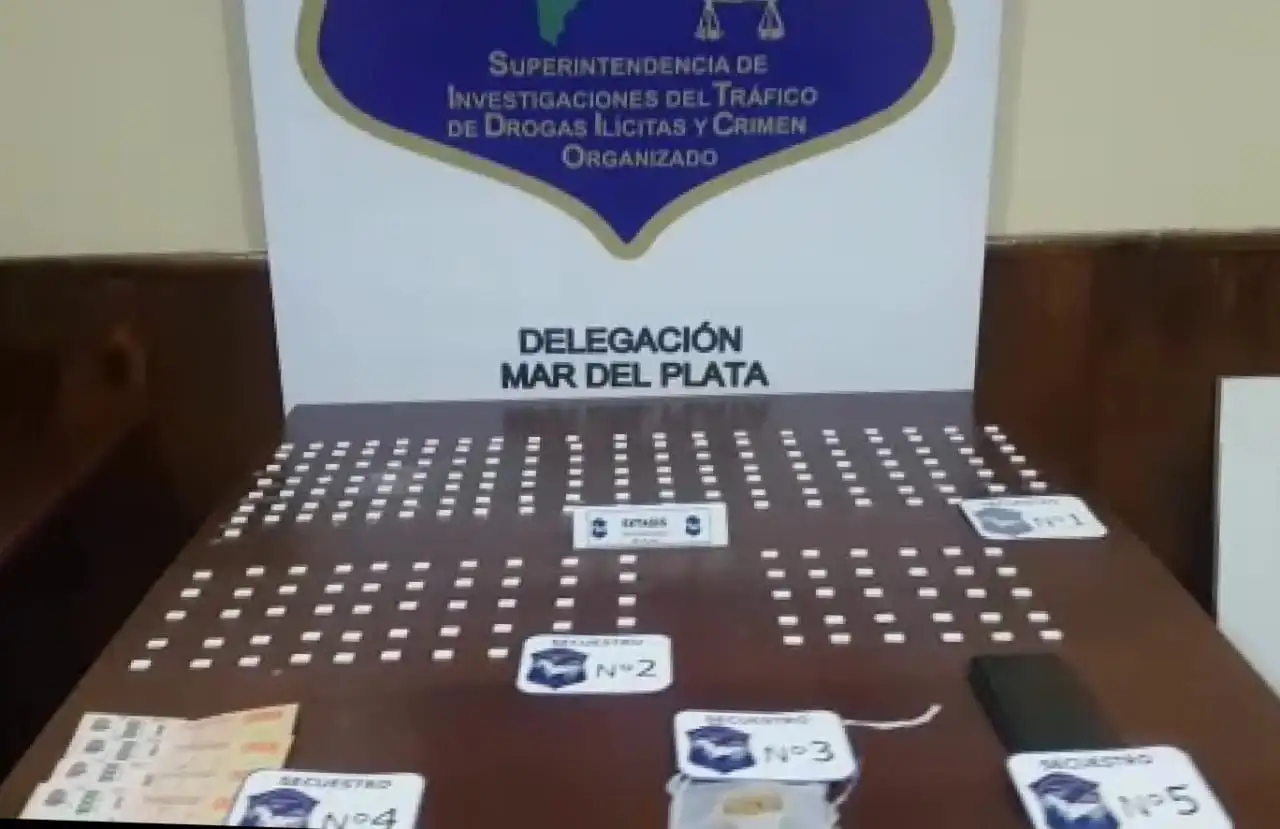 Detuvieron al "Rey de las pastillas" con 250 dosis