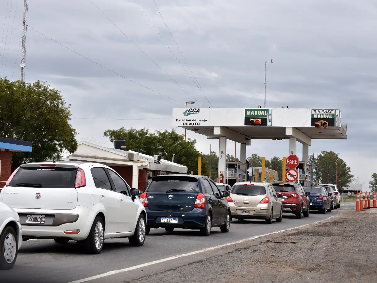  Éxodo de Semana Santa: el peaje de la ruta 19 recaudó más de un millón y medio de pesos 