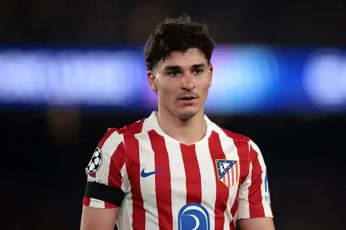 Julián Álvarez regresó a los entrenamientos del Atlético de Madrid tras ausentarse varios días
