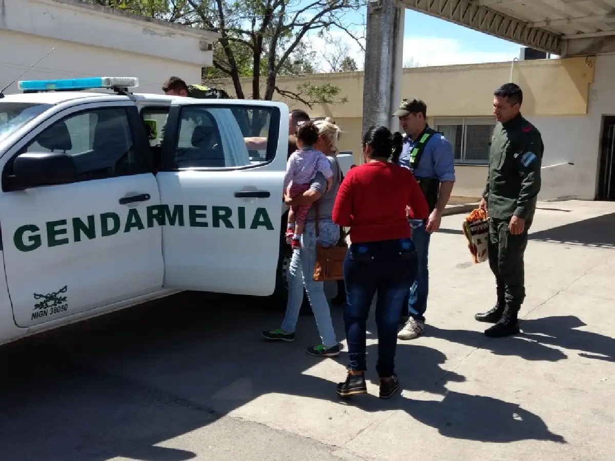 Secuestro de drogas en ruta 158: la niña volvió a Misiones acompañada de una familiar