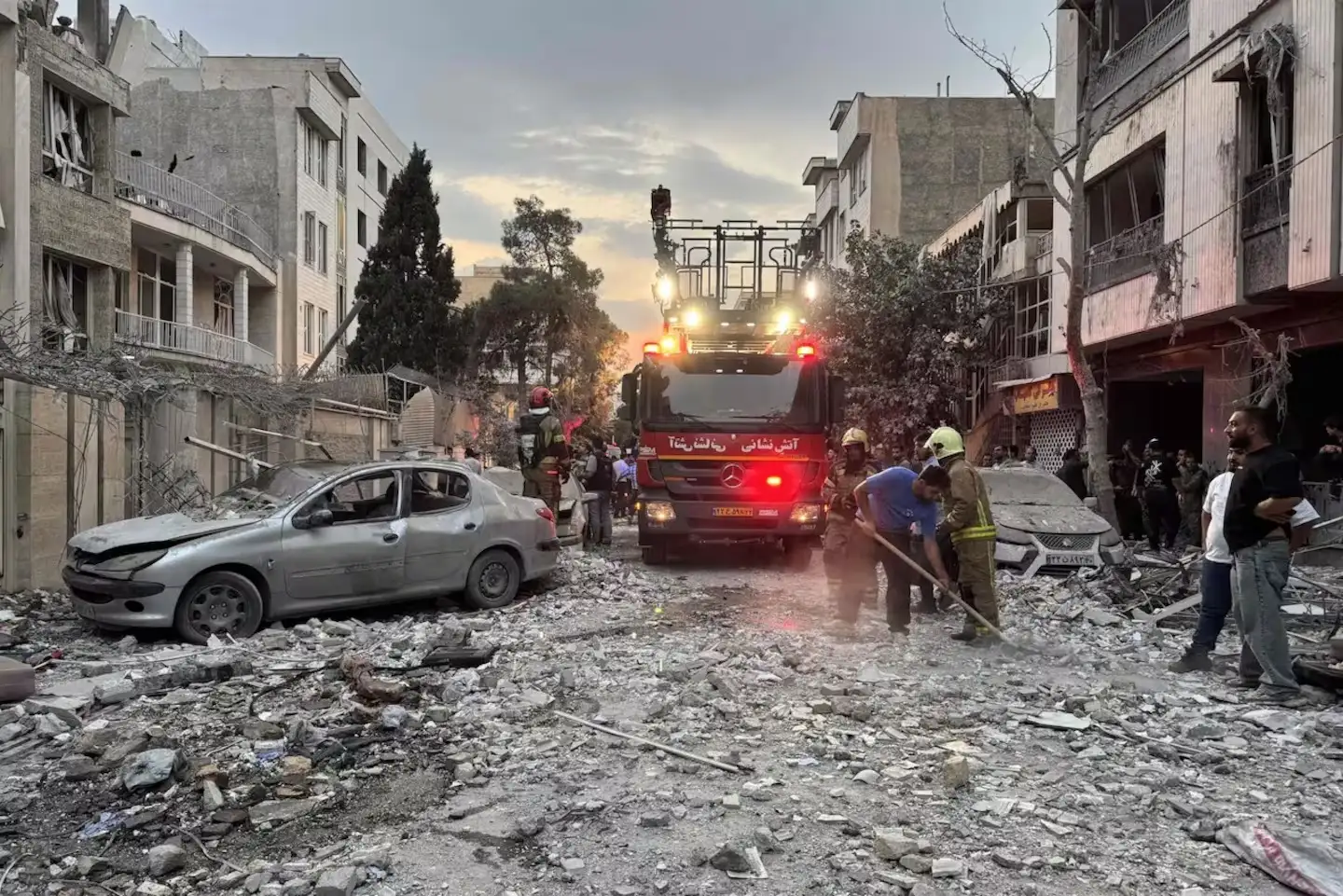 Irán tras los bombardeos de Israel