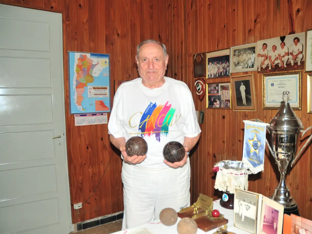 Pettiti y su época dorada con las bochas