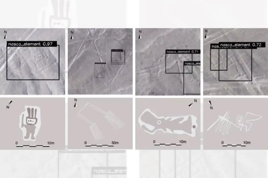Arqueólogos japoneses descubrieron cuatro nuevos geoglifos entre las líneas de Nazca