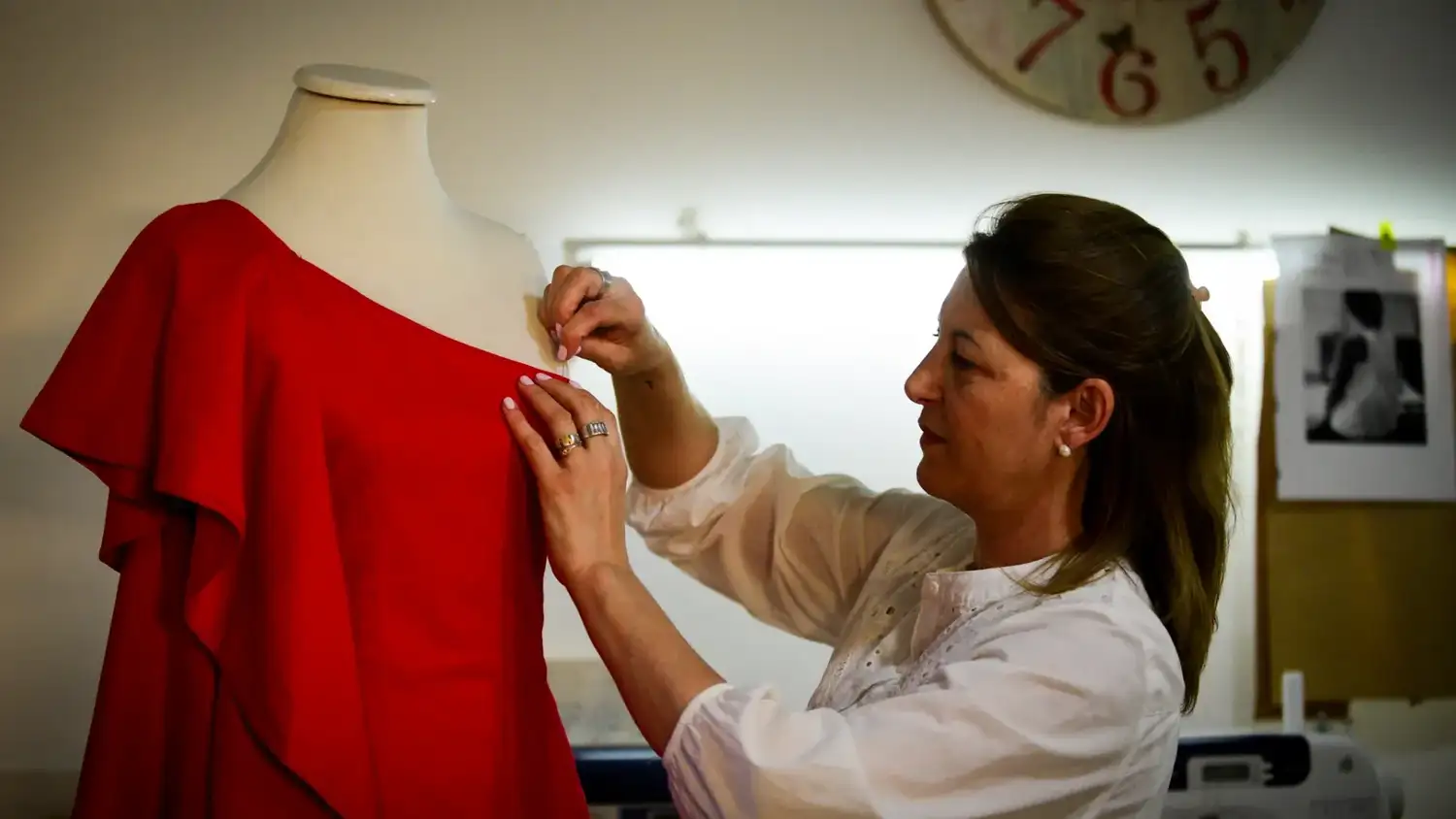 “Nunca voy a dejar de coser porque es algo que amo, que me encanta y que me tiene en constante inspiración”.