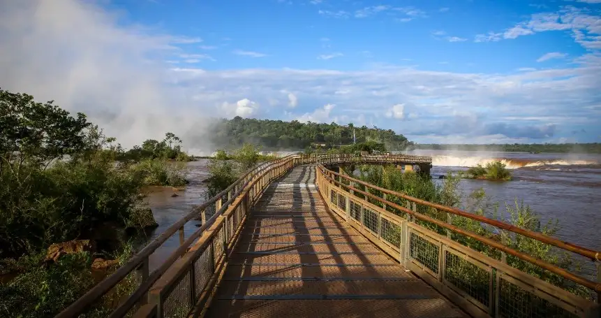 Cataratas del Iguazú: habilitaron al público el circuito de la Garganta del Diablo