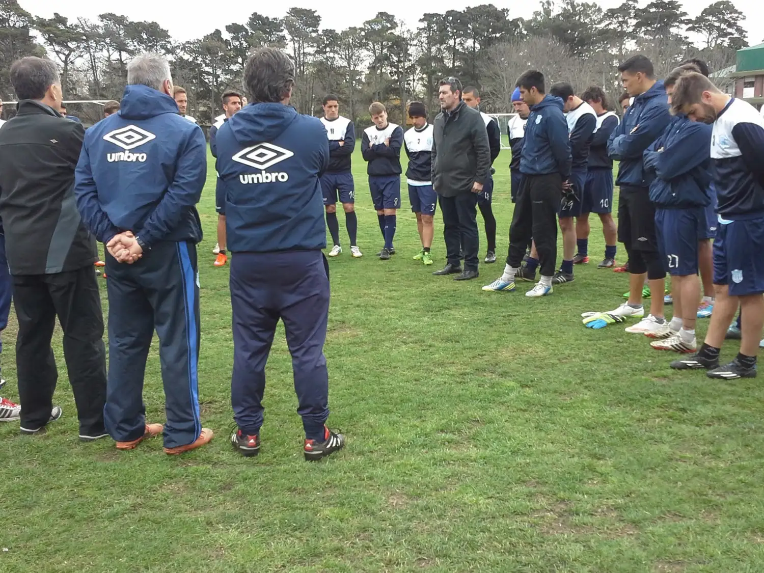 Otta probó un once inicial