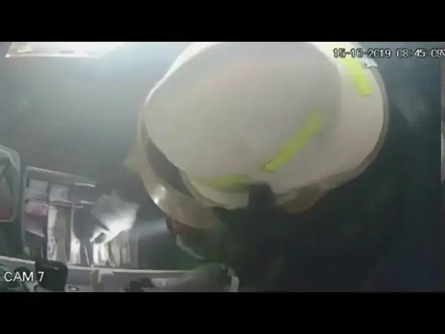 Un bombero cordobés robó un local en pleno incendio