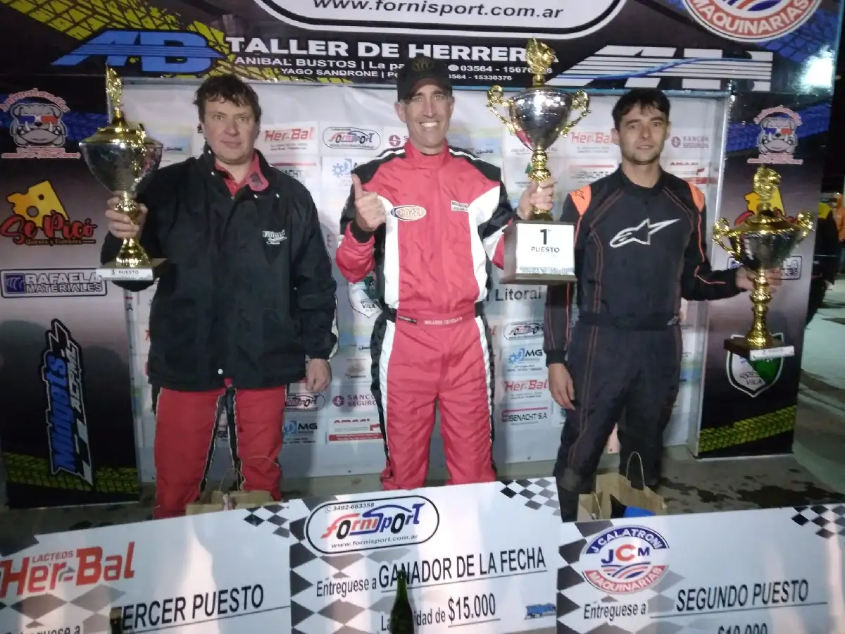 Molardo y García, los ganadores en Vila