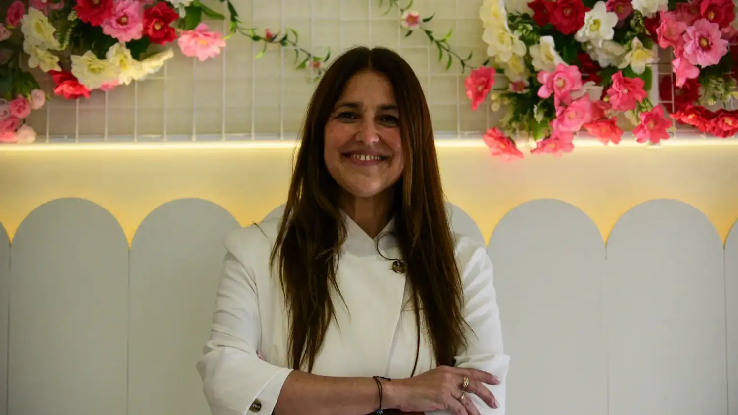 Maju Lozano compartió risas y experiencias en Bienvividas, el encuentro organizado por Panna Cotta Pastelería.