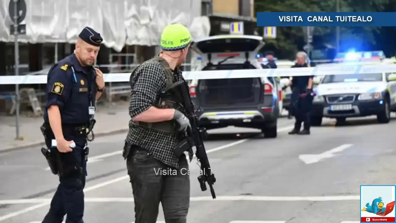 Un hombre armado abrió fuego contra una multitud en Malmo, Suecia
