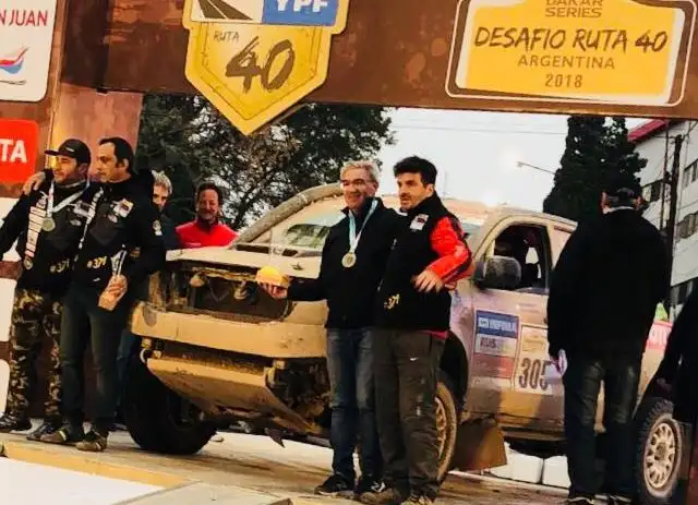 Gándara y Martínez son bi-campeones del Rally Cross Country