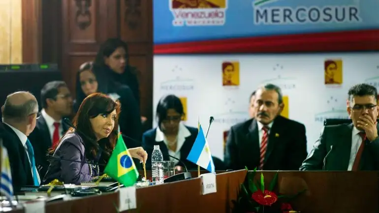 En Paraná, Cristina Kirchner encabeza la Cumbre del Mercosur que podría sumar a Bolivia como miembro pleno