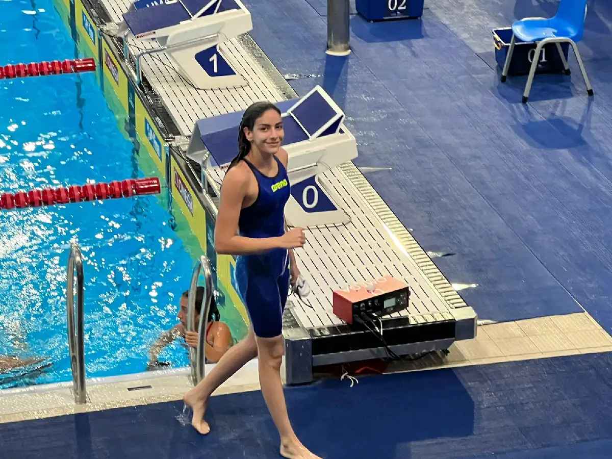 Malena Santillán estuvo muy cerca del podio