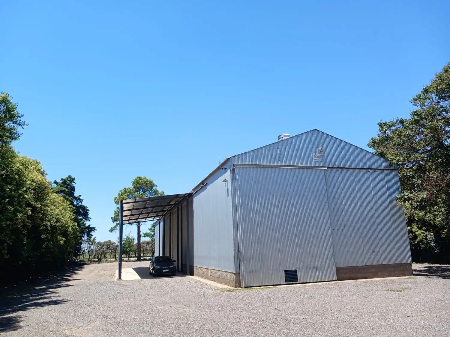 Las instalaciones del Centro de Almacenamiento Transitorio que ya presta funciones en Venado Tuerto. Foto: Gentileza