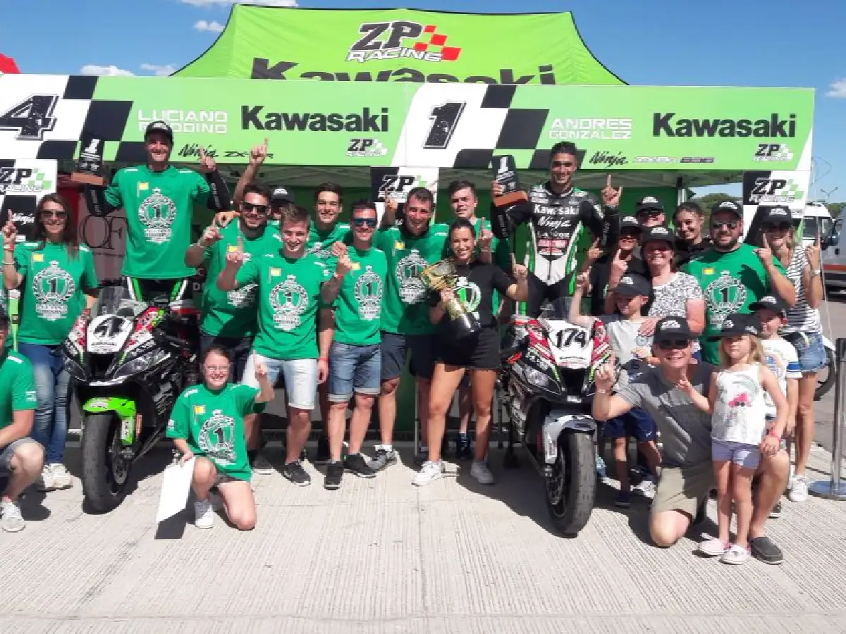 Los festejos del ZP campeón