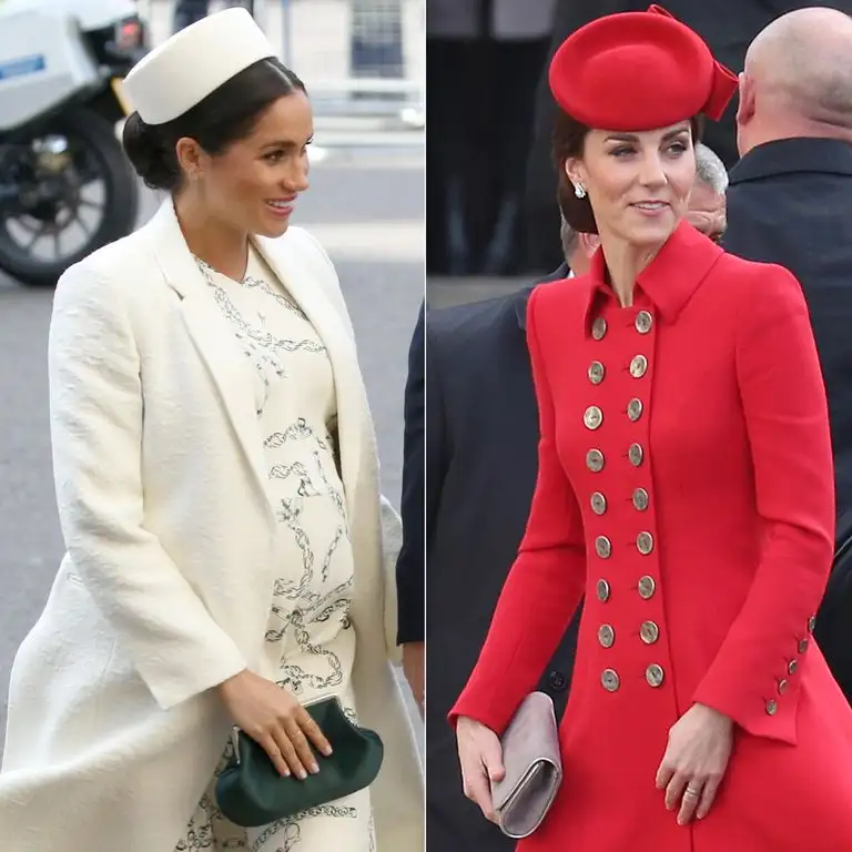 Duelo de estilo entre Meghan y Kate en la celebración de la Commonwealth