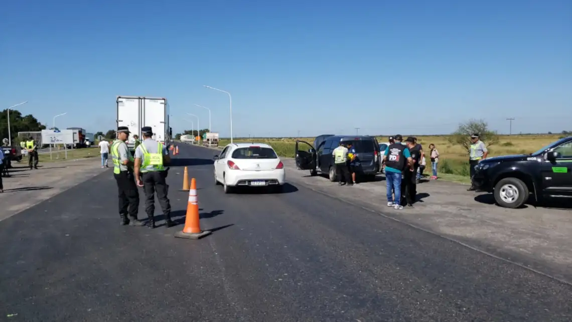 Fiscalizaron más de 150 vehículos en un operativo en la Autopista Rosario-Santa Fe