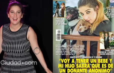 Juana Repetto, embarazada: “Voy a tener un bebé y mi hijo sabrá que es de un donante anónimo”