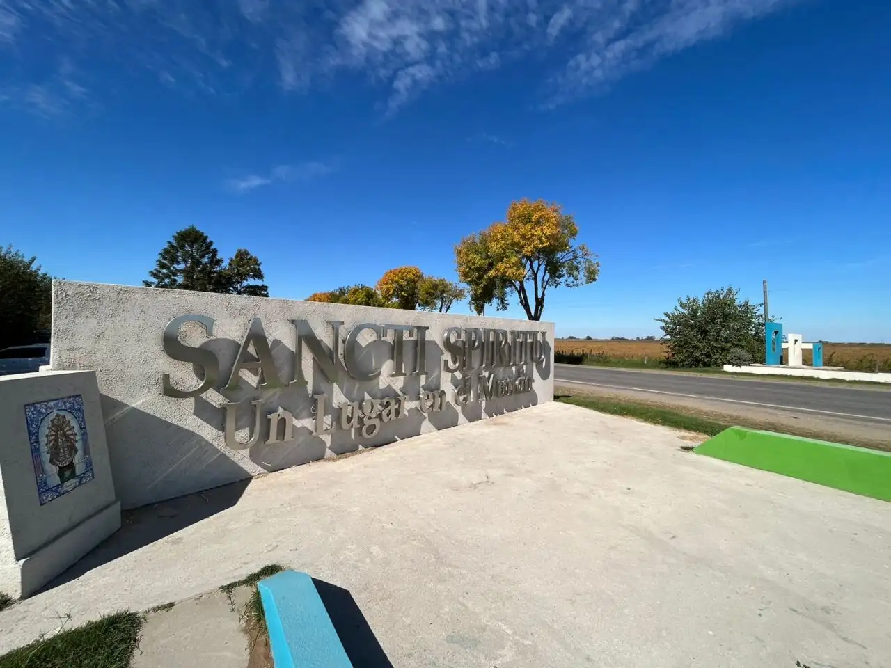 El hecho ocurrió en un campo cerca del acceso a la localidad del sur santafesino. Archivo.