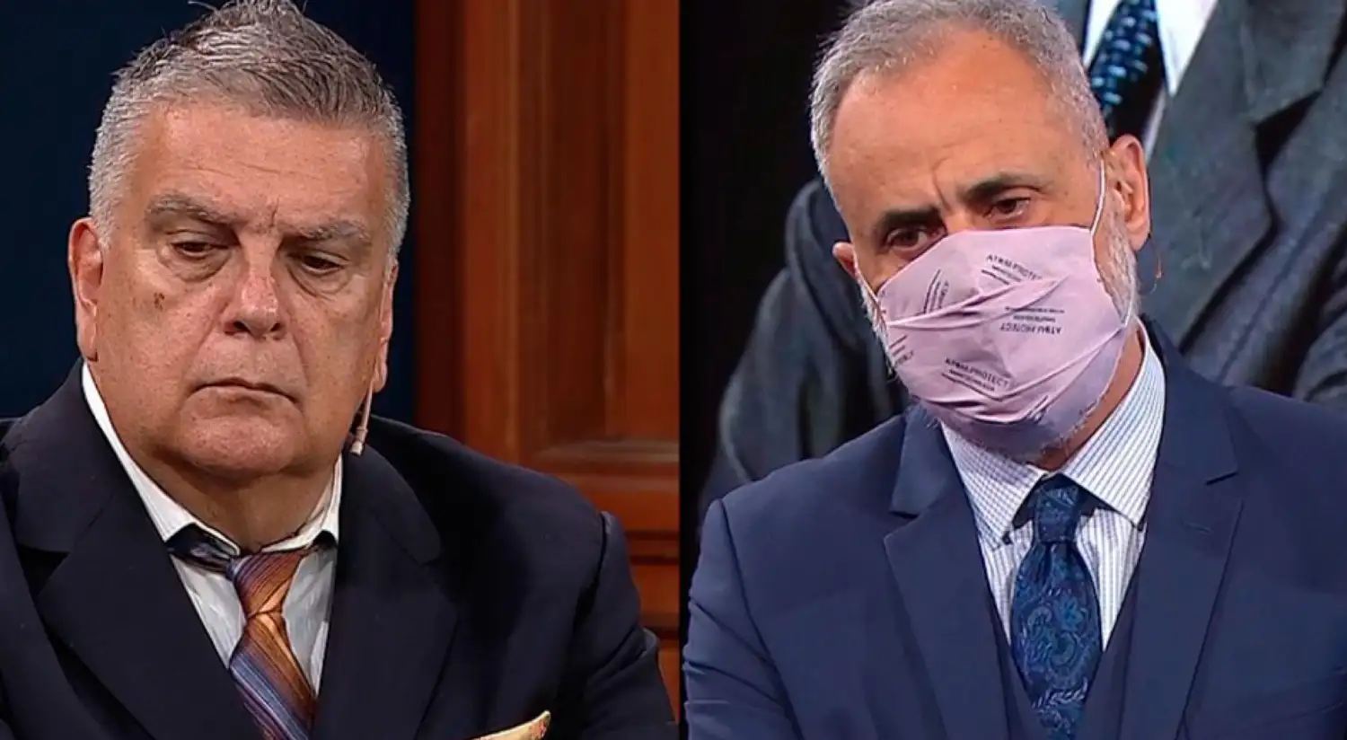 El reencuentro de Rial y Ventura en televisión