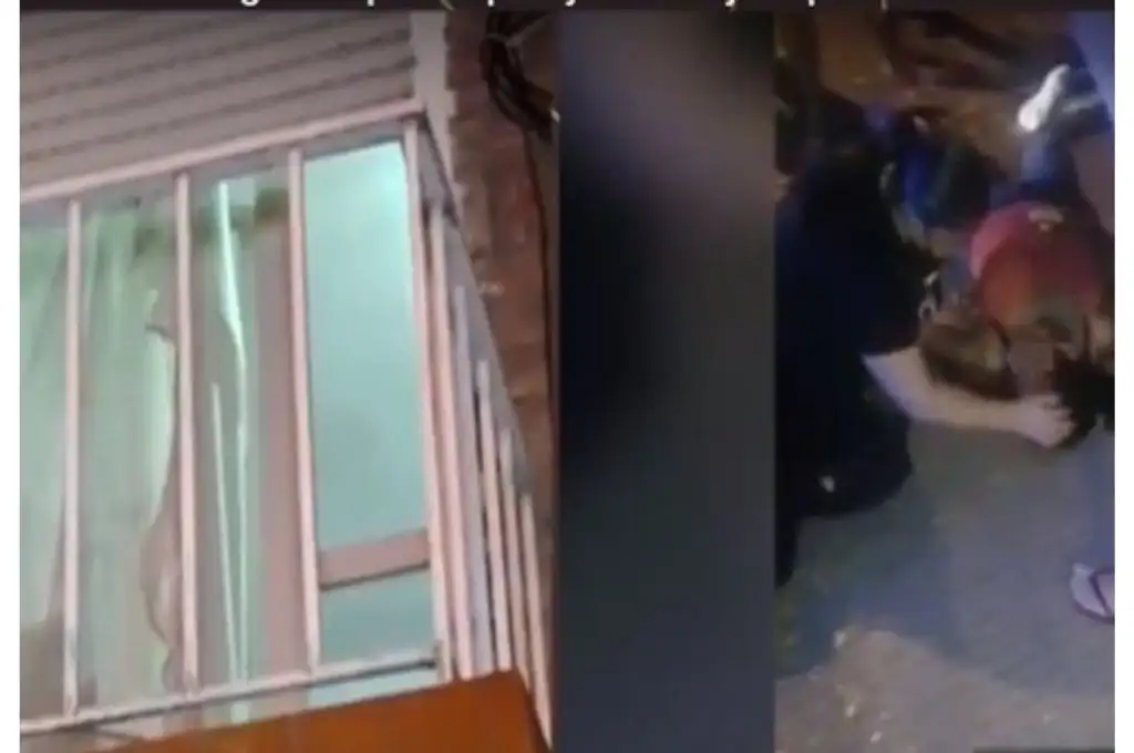 Violencia de género: atacó a su mujer y la empujó por el balcón